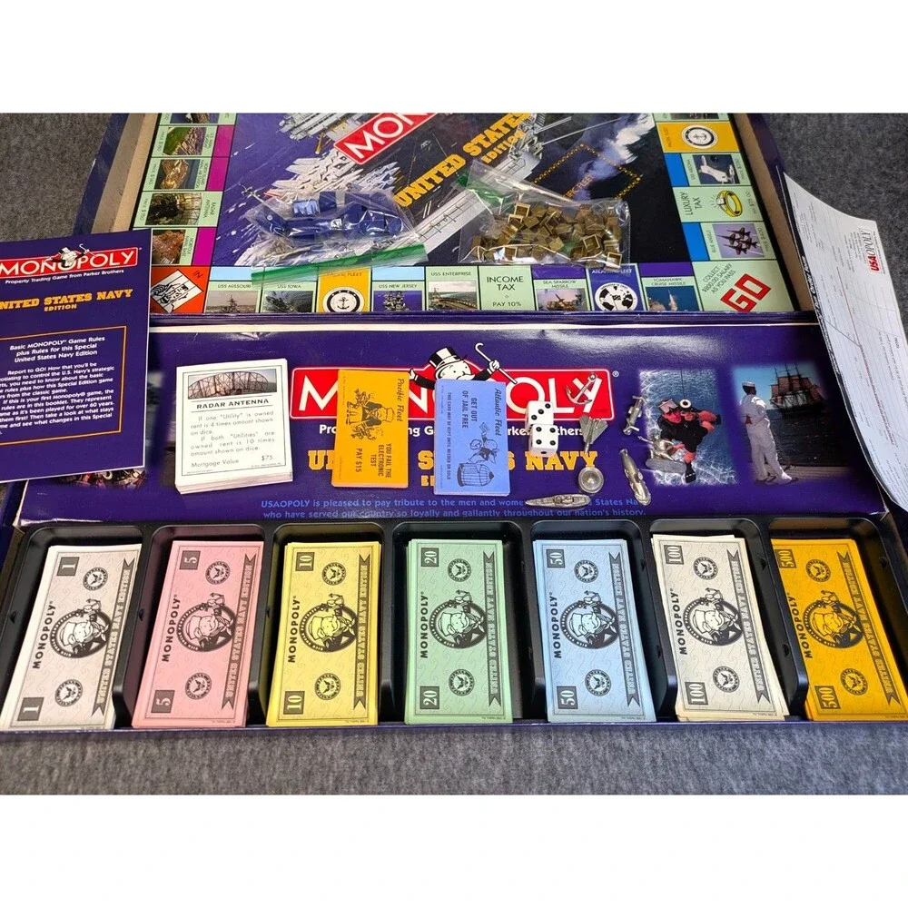 Parker Brothers 1998 monopoly